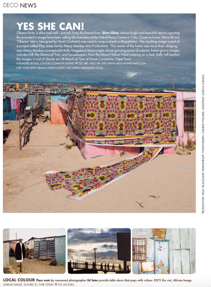 Kelly Wainwright + PlayJumpEat in ElleDecorSA